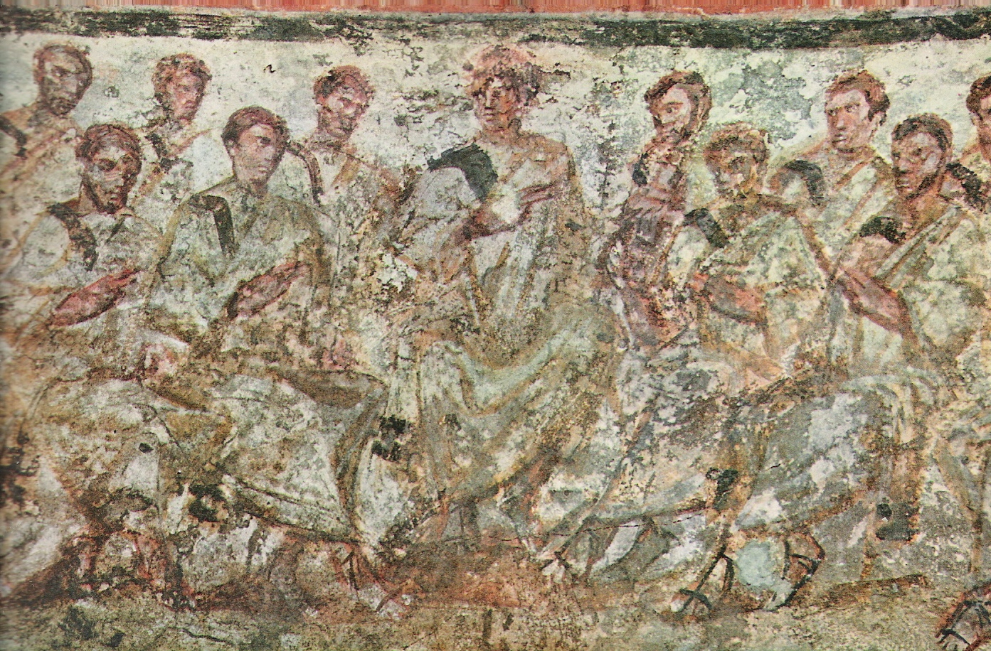 Фрески древнего рима