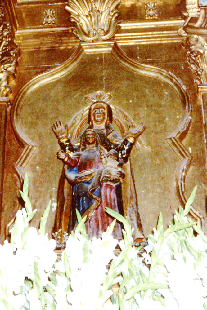 Santos in Oaxaca's Ancient Churches: Santa Ana del Valle